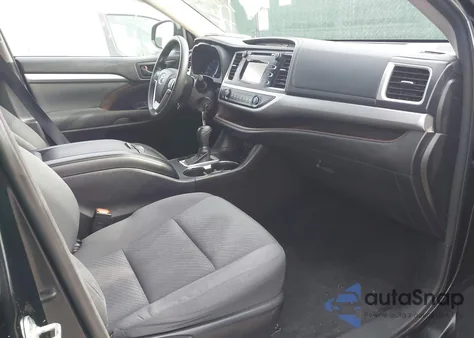 2018 Toyota Highlander Le from USA, damaged, VIN 5TDBZRFH6JS842677